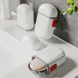 Travel Dish Keeps Bar Fresh & Dry Portable Soap Box