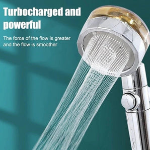 360° Rotating High-Pressure Showerhead - With Filter